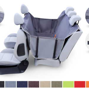 KARDIFF - Kardimata ANTI SLIP – ochronna mata pokrowiec na tylne fotele. Zabezpiecza samochód i tapicerkę przed sierścią brudem wodą i zarysowaniami