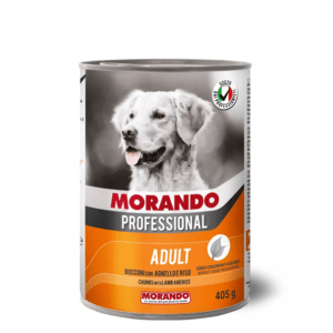 Morando PRO pies jagnięcina z ryżem - pyszne kawałki mięsne z dodatkiem ryżu dla Twojego psa.
