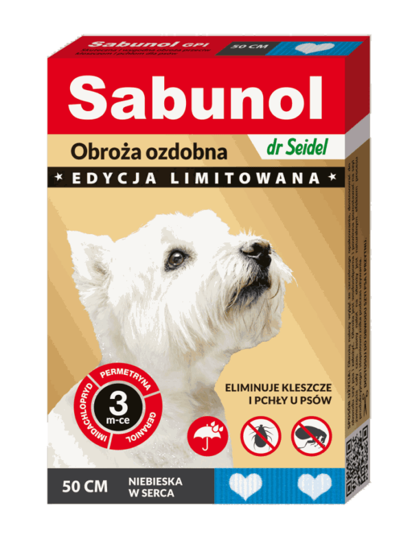 Sabunol GPI to nowoczesna obroża przeciw kleszczom i pchłom dla psów, skuteczna i wygodna w użyciu. Szybka wysyłka i niskie ceny w zooplo